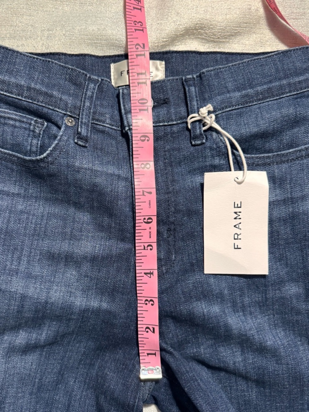 Frame Le Slim Palazzo High Waist Wide Leg Jeans, size 26, NWT - Picture 7 of 10